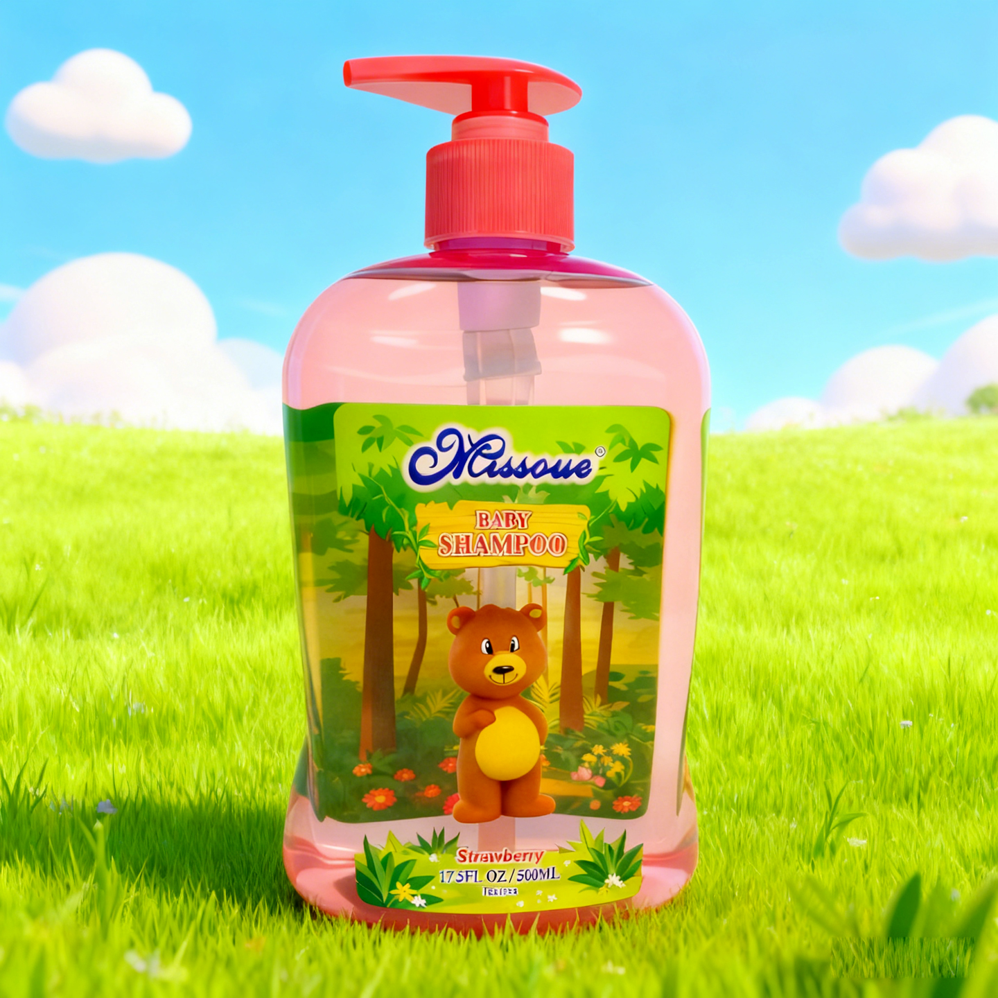 蜜语儿童洗发水婴儿专用女孩中大童洗头膏无硅油洗发乳男女孩温和