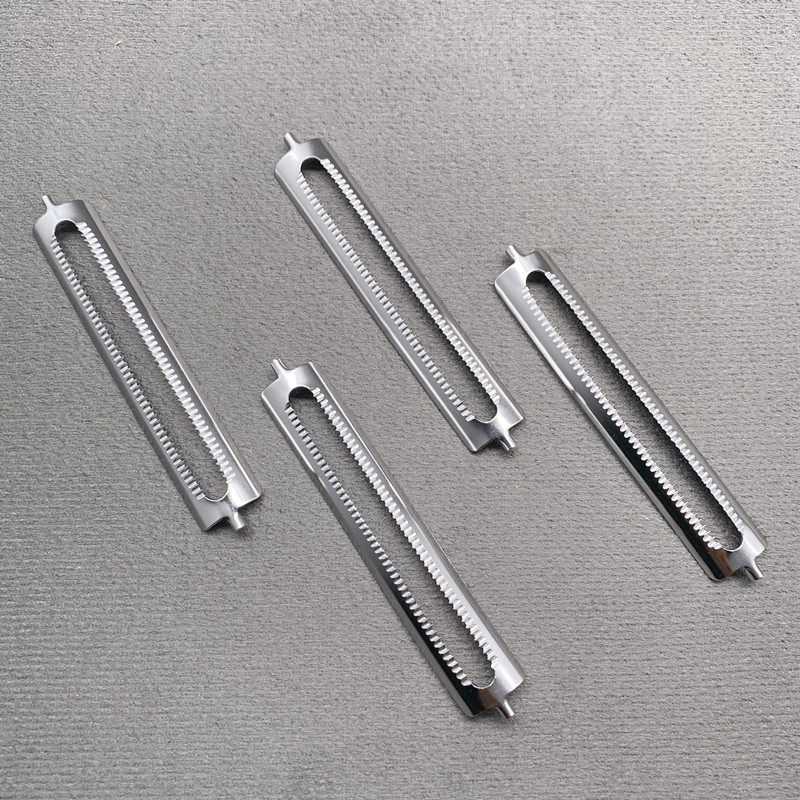 锯齿刀头72厘米72mm不锈钢多功能削皮器刀片刮瓜果土豆皮去皮换装