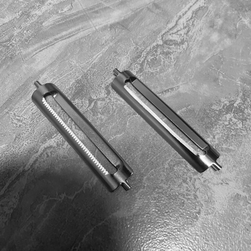 单面平口/锯齿6.5cm不锈钢多功能削皮器刀片刮瓜果皮去皮加厚刀头