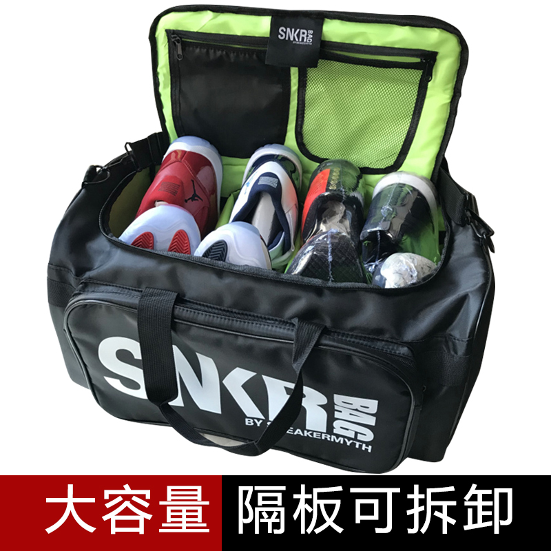 SNKR BAG多功能球鞋收纳包旅行包足球篮球包潮流运动健身包球鞋包 运动包/户外包/配件 旅行包 原图主图