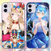 holo手机壳live雪花菈米尾丸波尔卡狮白牡丹五期生动漫周边保护套