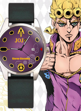 JOJO的奇妙冒险手表空条承太郎电子表乔鲁诺乔巴纳动漫周边石英表