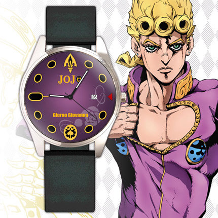JOJO的奇妙冒险手表空条承太郎电子表乔鲁诺乔巴纳动漫周边石英表