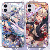 holo白上吹雪手机壳常暗永远live百鬼绫目二次元 动漫周边保护套