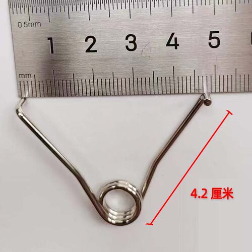 左右弹簧反向弹簧修枝剪果枝剪刀弹簧零件配件回弹高弹力V弹簧
