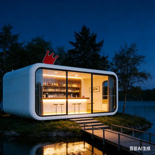 乡村养老苹果舱 可移动宜居房 采光通风好 支持外接医疗设备