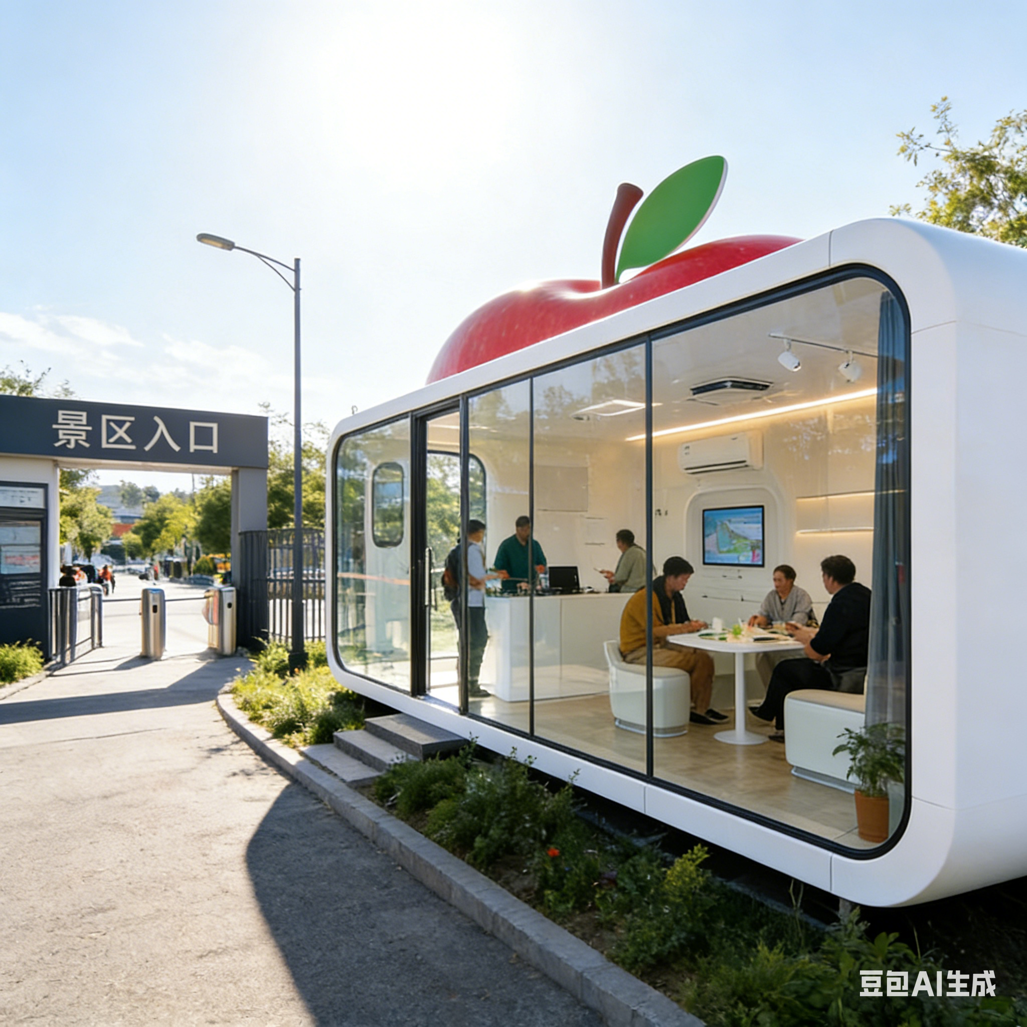 养老苹果舱移动房 温馨养老小屋 无障碍设计 保温防潮易打理