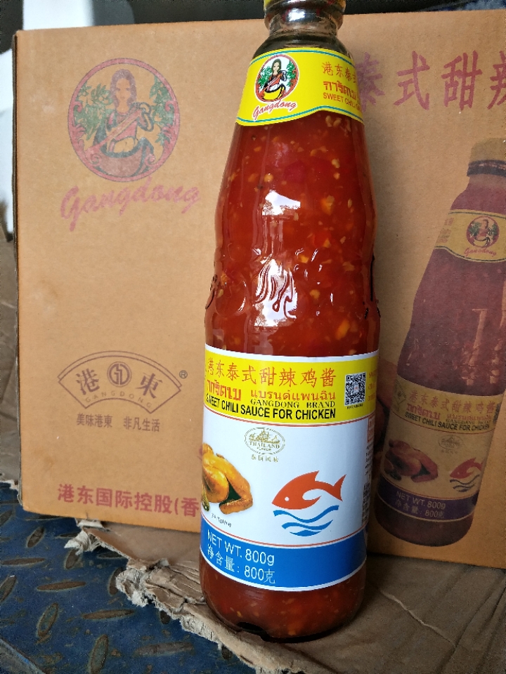 800g港东泰式甜辣鸡酱手抓饼鸡块炸鸡蘸酱保本冲量1份2瓶多省包邮