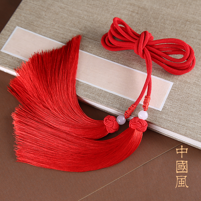 高档汉服腰带流苏玉佩古装