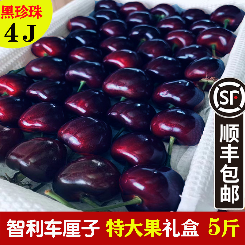 智利车厘子4j大樱桃新鲜3j礼盒