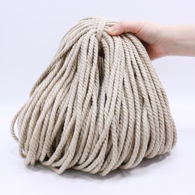 亚麻棉绳子扭绳钱聪55%亚麻45%棉