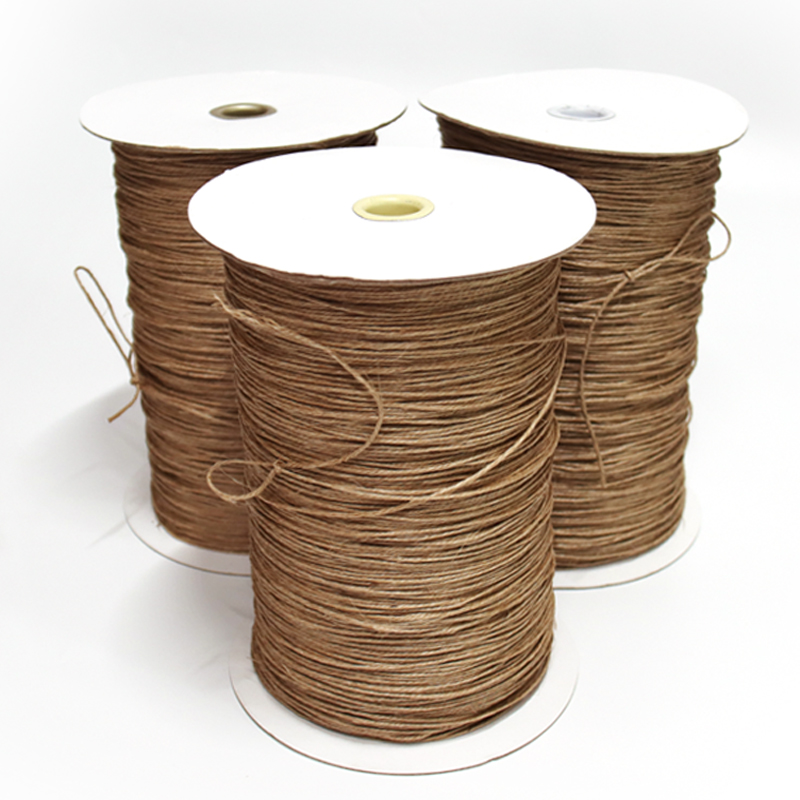麻蜡线 3股上蜡 麻绳蜡绳子 偏黄 过蜡黄麻线 吊牌线 手工DIY