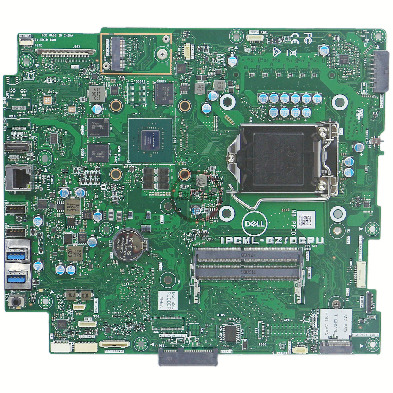 全新DELL戴尔Opt 5480 7480一体机主板 PT5CF IPCML-GZ DGPU适用