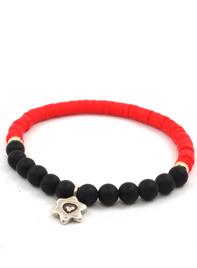 pohier原创nautica14k金珠黑玛瑙