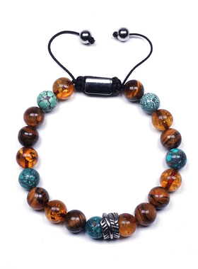 pohier宝喜儿小众设计琥珀手链