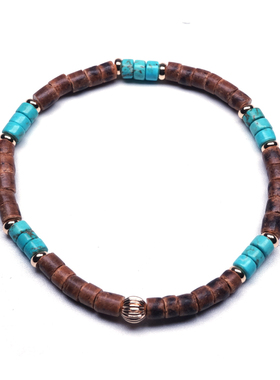 pohier宝喜儿14k包椰壳轻奢手链