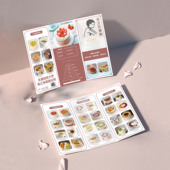 多折页高端工艺烘焙面包糕点蛋糕店甜品宣传册画册菜单三折页定制