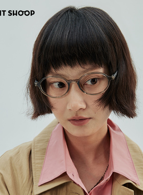 时髦书呆子！张元英小框减龄纯钛超轻俏皮古灵精怪配近视眼镜架