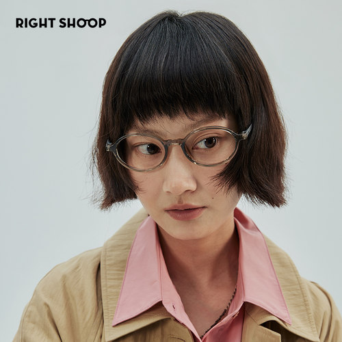 右店减龄椭圆时髦书呆子近视眼镜