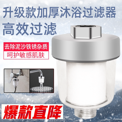 家用前置花洒除余氯净水前置过滤