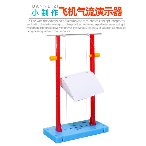 旦夫子力学飞机气流演示器材料包