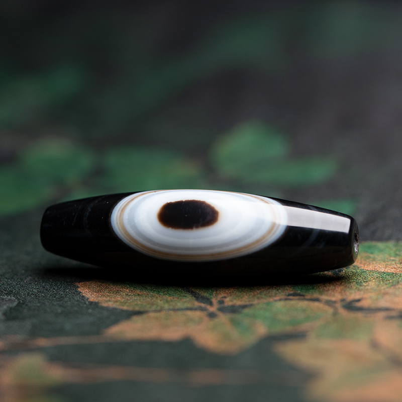 玛瑙天然勒子天珠配饰缠丝项链