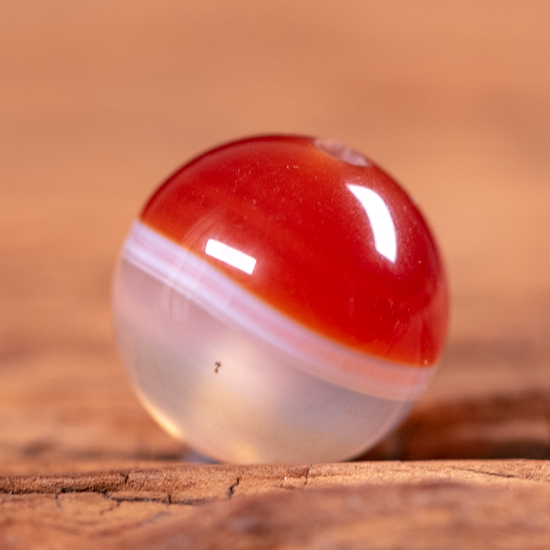 天然一线药师缠丝玛瑙单珠珠子散珠珠子项链配珠多宝配饰1.4diy