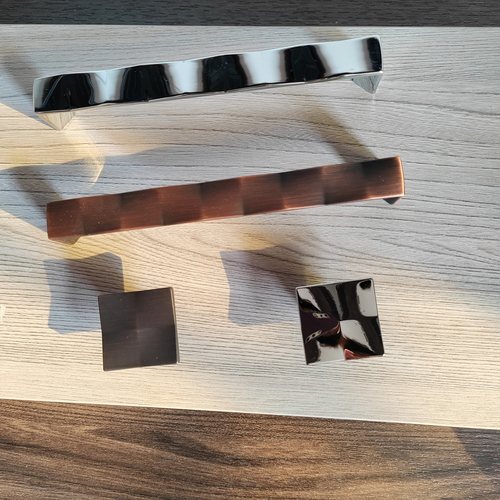 门把手锌合金橱柜古铜色新中式