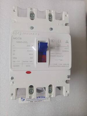 正品天水二一三塑壳断路器GSM3-250L/33002