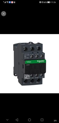 正品接触器LC1-D25BDC DC24v