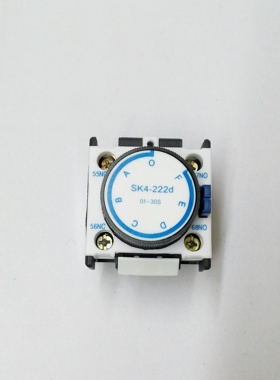 天水二一三SK4-222d 0.1-30S通电延时空气延时头LA2-D22.A65