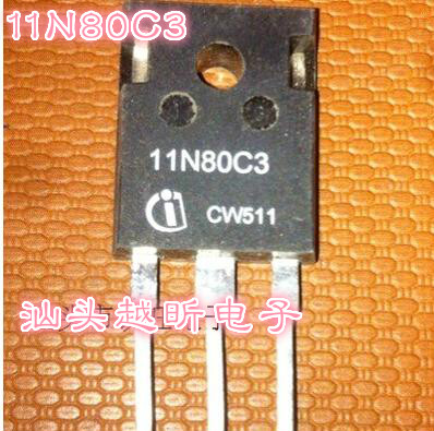 11N80C3 SPW11N80C3原装进口拆机管11A800V测好发货可直拍TO-247
