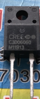 C3D06060 塑封原装进口大功率碳化硅二极管TO-220F