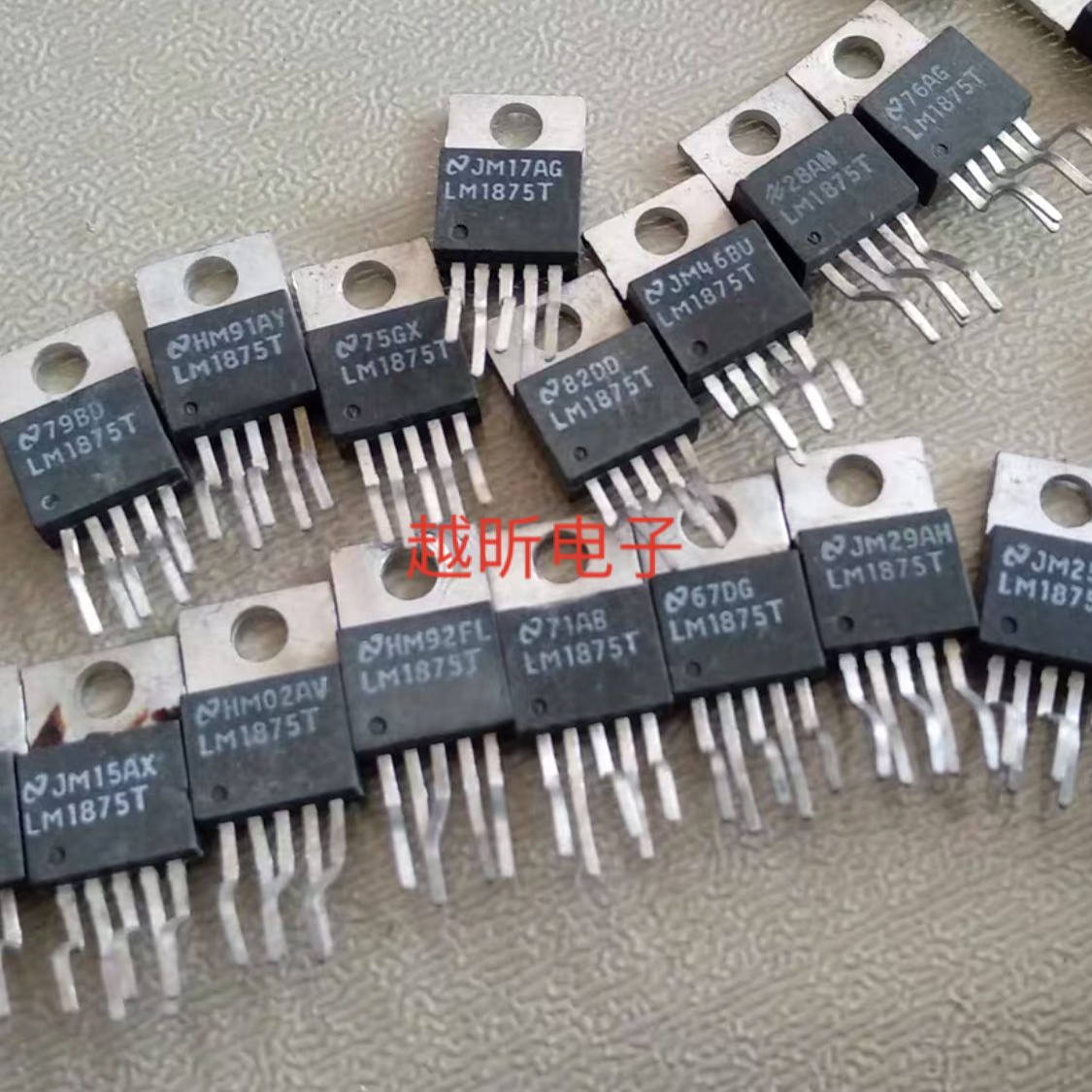 美国拆机正品 老NS国半/波浪形/闪电标志 LM1875T 发烧级别智选