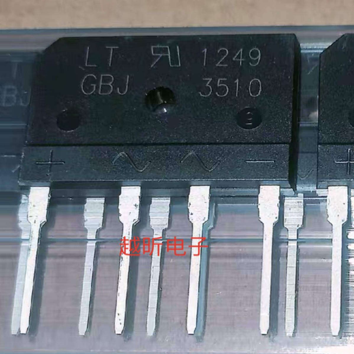 GBJ3510 KBJ3510 原装  整流桥 扁桥 35A1000V 电磁炉整流桥堆