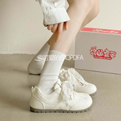 你板鞋 薄款 女夏厚底小白鞋 2026新款 可爱 德训鞋 女款 面包鞋 轻便