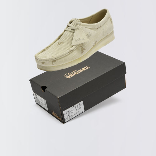 Clarks Wallabee 新款时尚复古英伦方头系带男休闲鞋 261855577