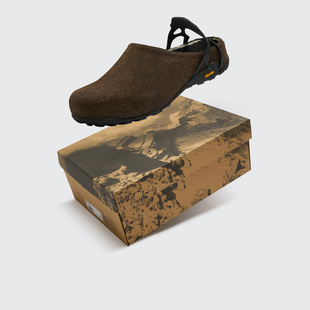 ROA Hiking Fedaia Mule 小牛皮休闲穆勒鞋勃肯鞋NBUW1387LE161