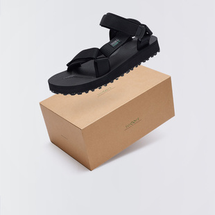 ECO SUICOKE DEPA 2Cab 戶外魔術貼防滑舒適透氣厚底運動沙灘涼鞋