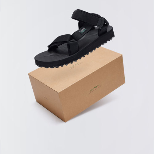 SUICOKE DEPA-2Cab-ECO 户外魔术贴防滑舒适透气厚底运动沙滩凉鞋
