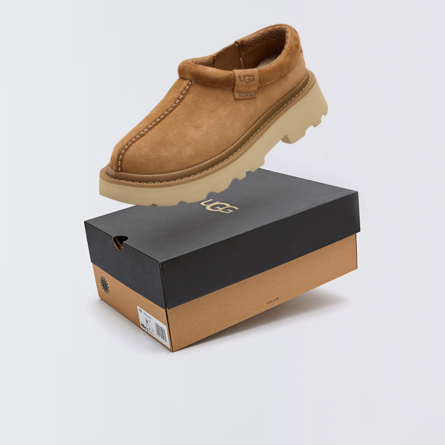 UGG Tasman 男款浅栗色休闲保暖英伦马丁靴雪地靴1187650-CHE图片