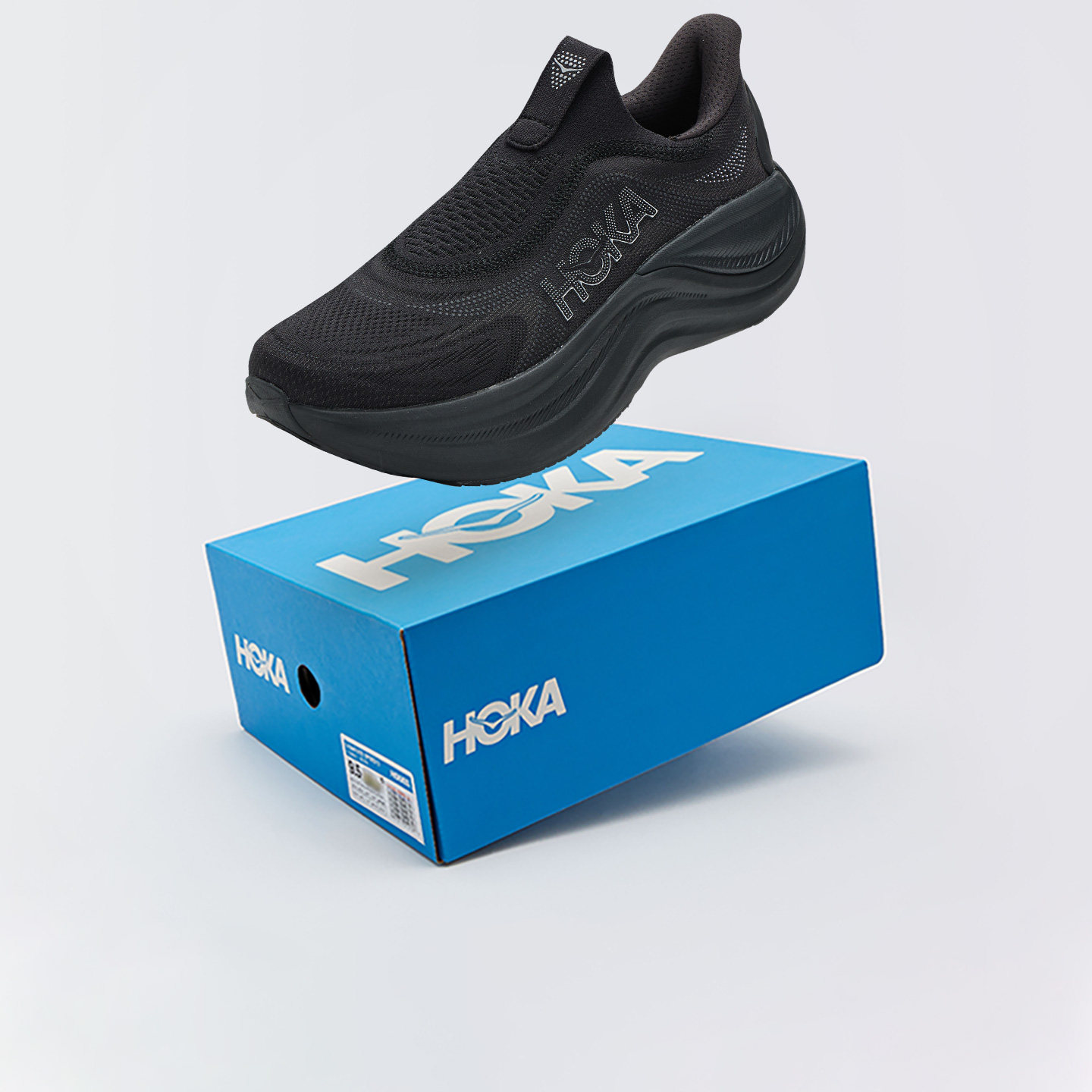 Hoka One One Skyward Laceless男低帮运动休闲鞋跑步鞋 1168876
