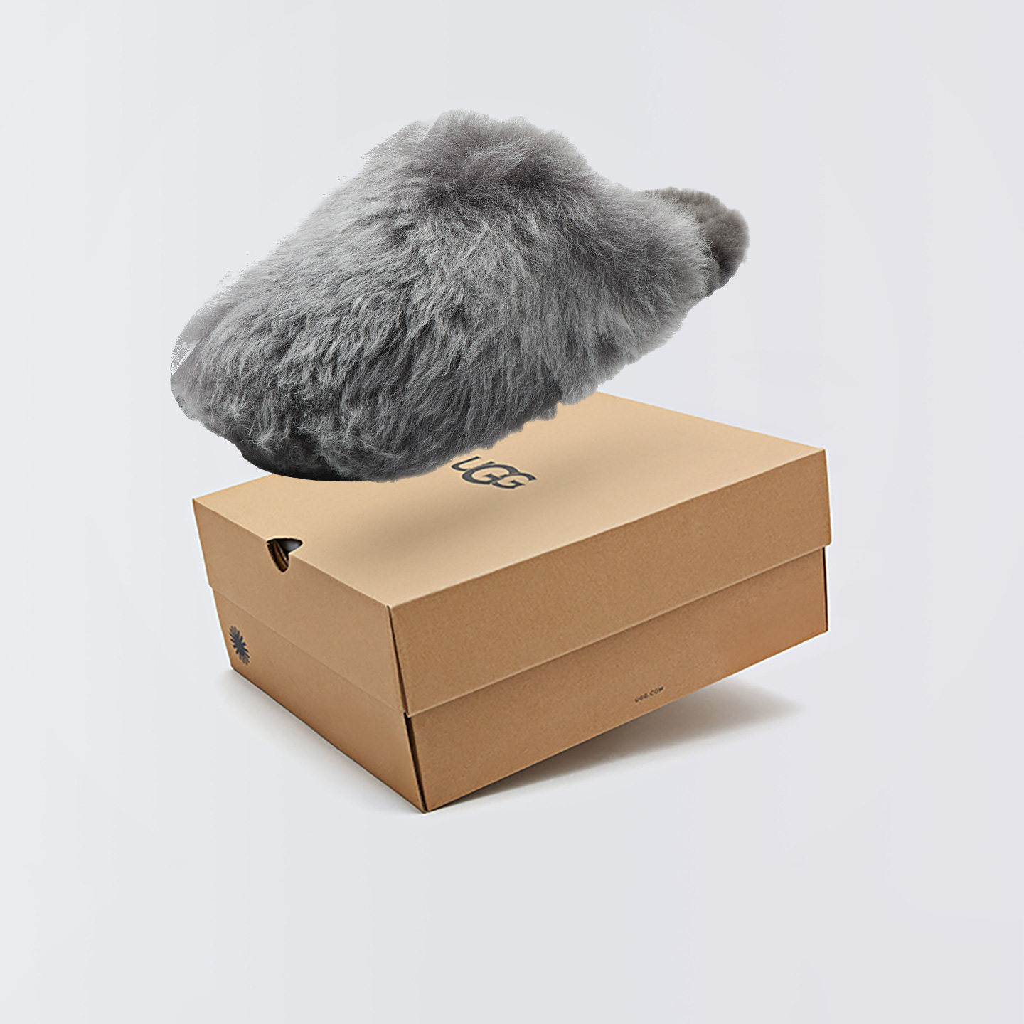 UGG Scuffette Chalet女复古轻便平底毛毛鞋包头拖鞋1173591-CHRC