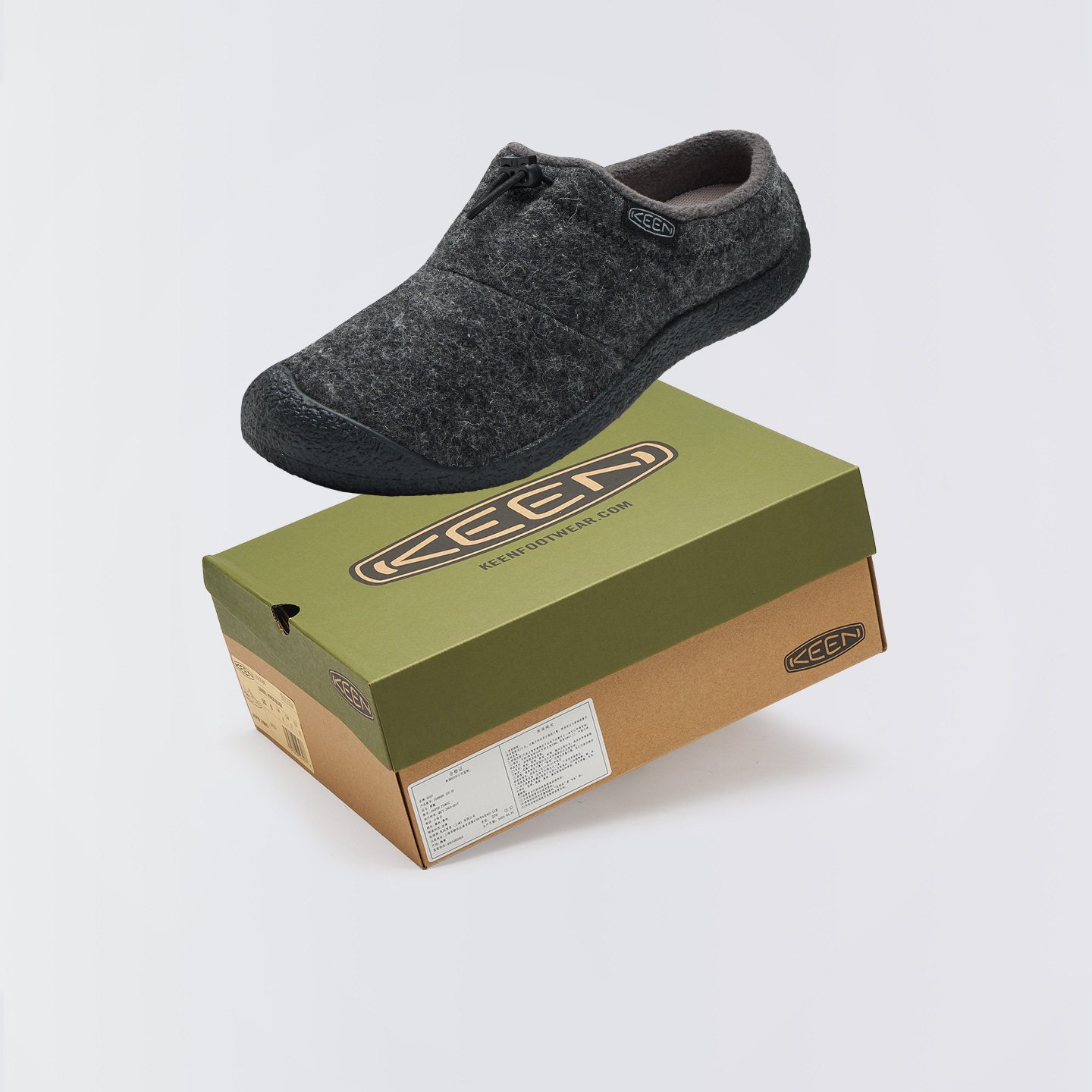 Keen/科恩Howser III Slide男子冬季户外舒适一脚蹬休闲鞋1025550