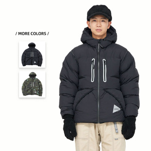 Gramicci/小野人Down x And Wander 冬季男羽绒服夹克外套GUJ4