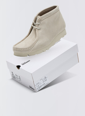 Clarks Wallabee PAF男女复古潮流工装袋鼠运动休闲鞋 261866087