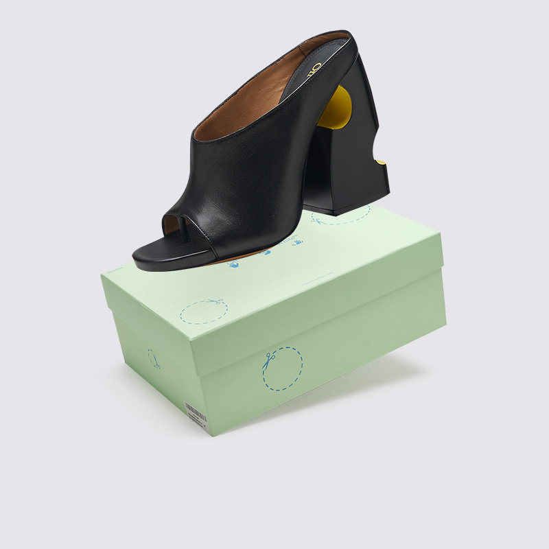 Off-White穆勒鞋高跟鞋凉拖鞋