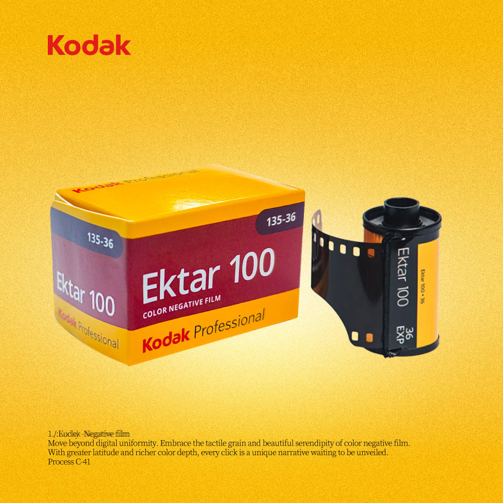 135柯达Ektar100彩色胶卷彩色负片胶片胶卷冲洗 现货 2025年6月