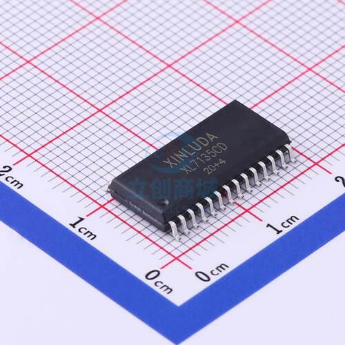 原装 XL7135CD XINLUDA/信路达 SOP-28 模数转换芯片