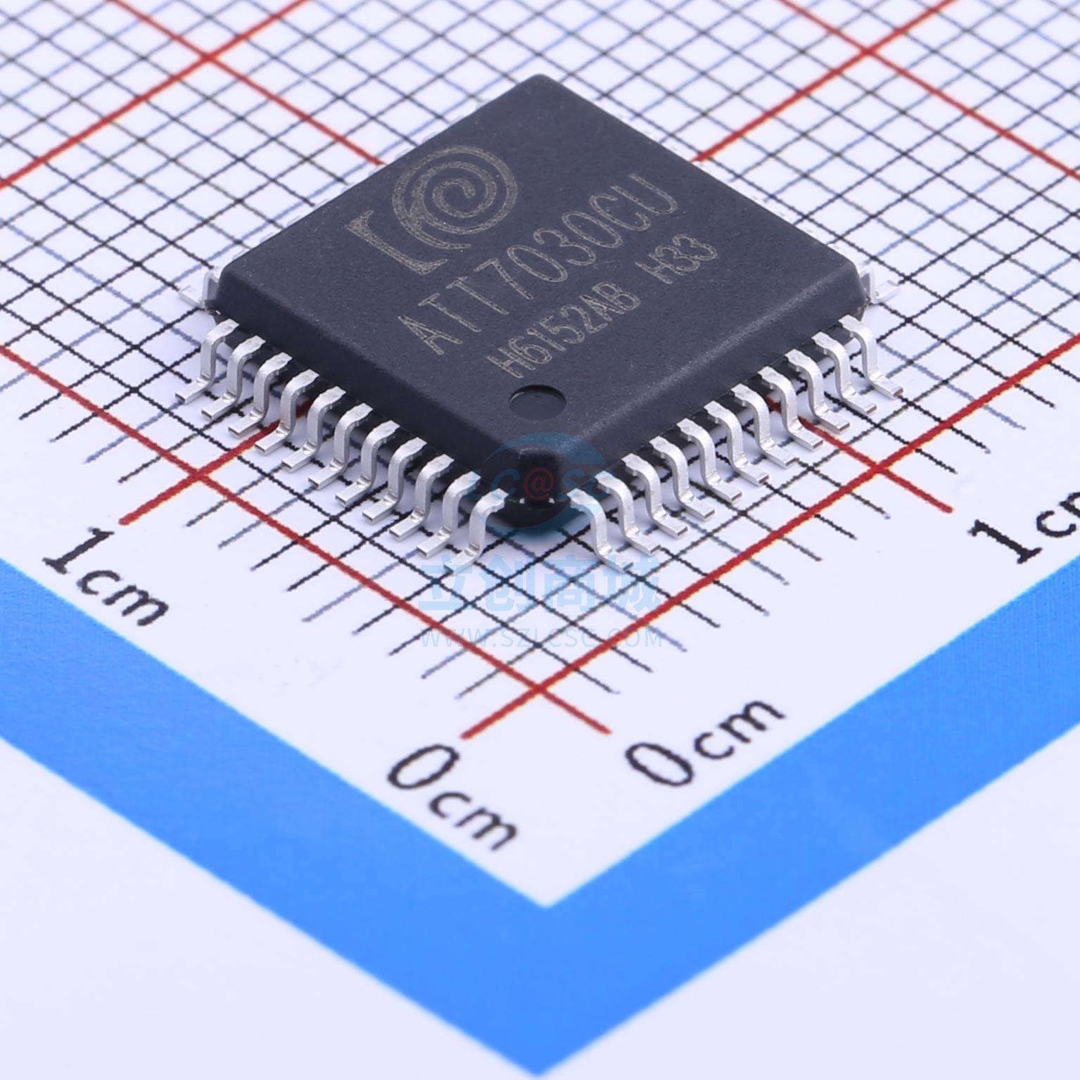 原装 ATT7030CU 钜泉光电 QFP-44 电能计量芯片